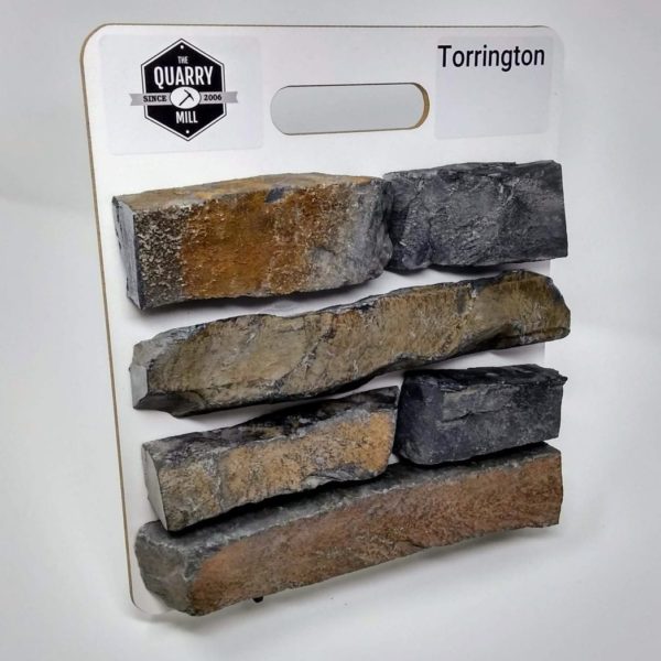 Torrington Natural Stone Veneer Sample Board