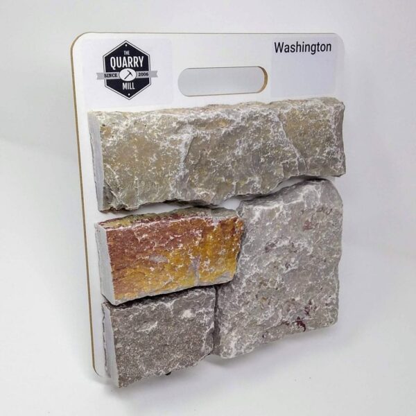 Washington Natural Stone Veneer Sample Board