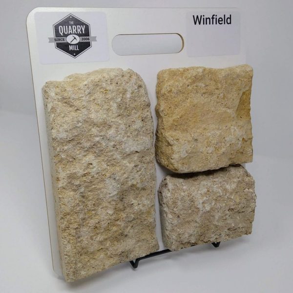 Winfield Natural Stone Veneer Sample Board