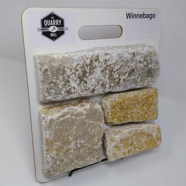 Winnebago Natural Stone Veneer Sample Board