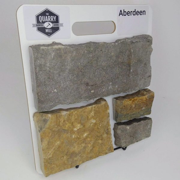 Aberdeen Natural Stone Veneer Sample Board