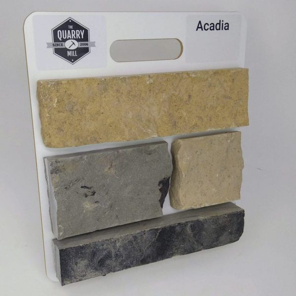 Acadia Natural Stone Veneer Sample Board
