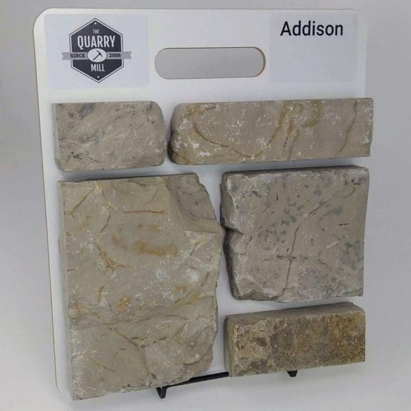 Addison Natural Stone Veneer Sample Board