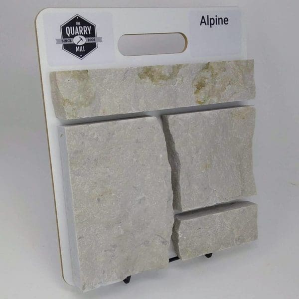 Alpine Natural Stone Veneer Sample Board