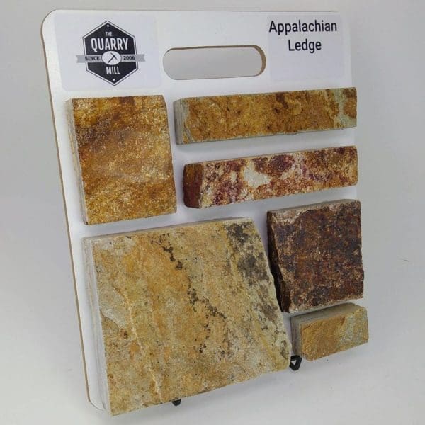 Appalachian Ledge Natural Stone Veneer Sample Board