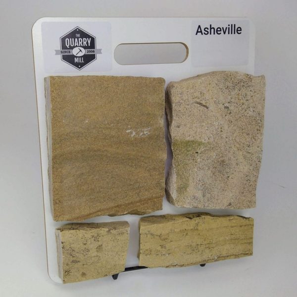Asheville Natural Stone Veneer Sample Board