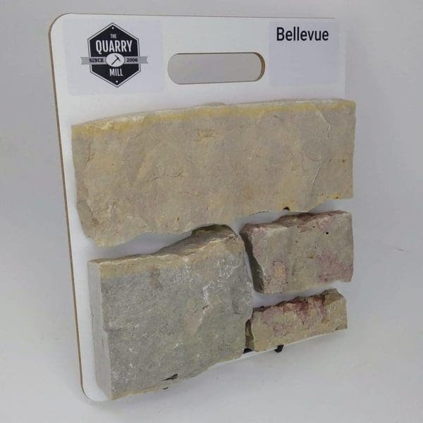 Bellevue Natural Stone Veneer Sample Board