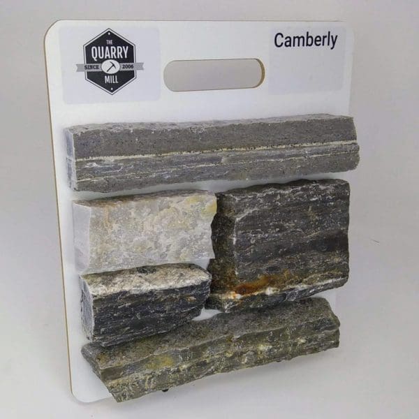 Camberly Natural Stone Veneer Sample Board