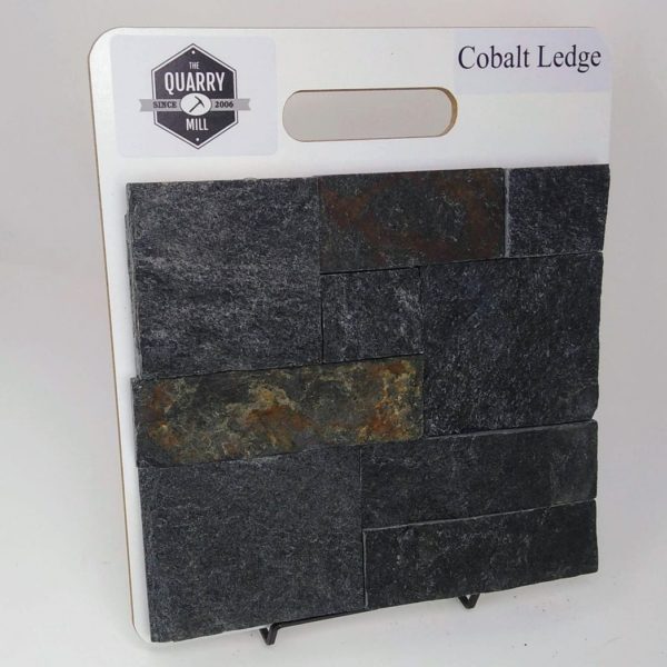 Cobalt Ledge Natural Stone Veneer Sample Board