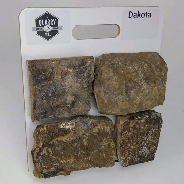 Dakota Natural Stone Veneer Sample Board