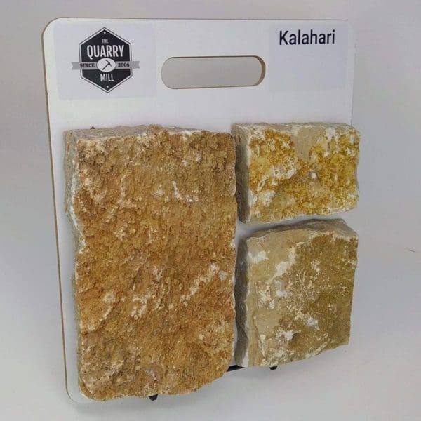Kalahari Natural Stone Veneer Sample Board