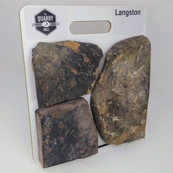 Langston Natural Stone Veneer Sample Board
