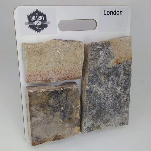 London Natural Stone Veneer Sample Board