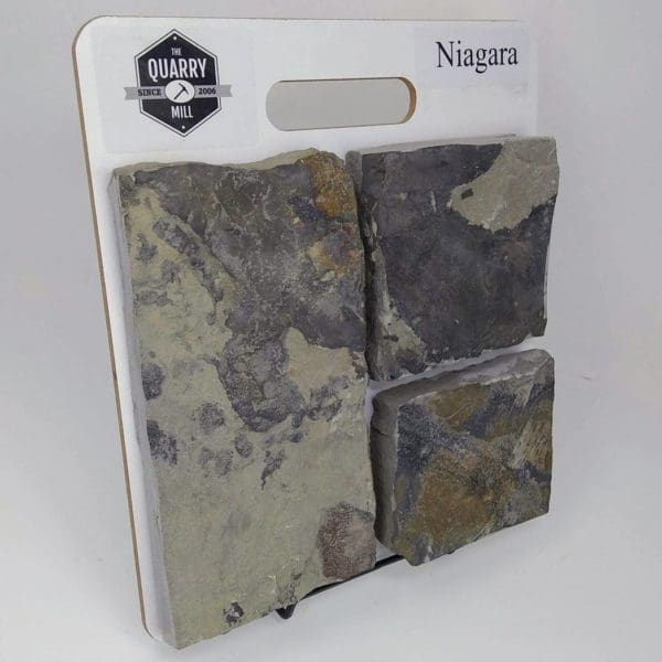 Niagara Natural Stone Veneer Sample Board
