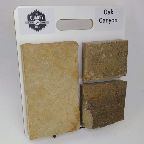 Oak Canyon Natural Stone Veneer Sample Board
