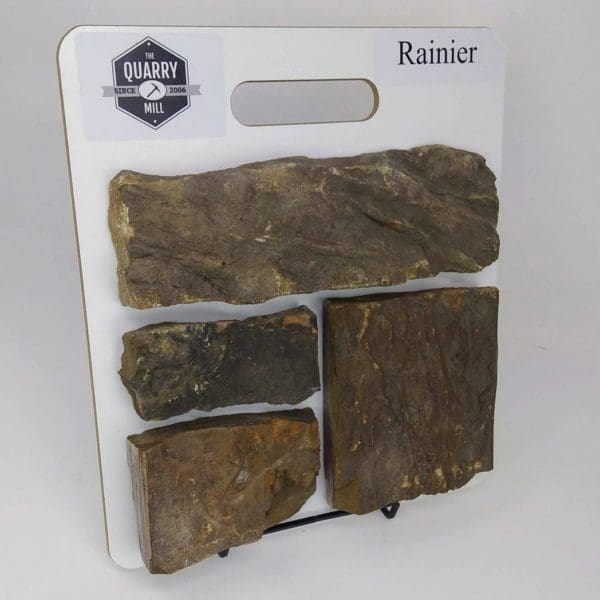 Rainier Natural Stone Veneer Sample Board