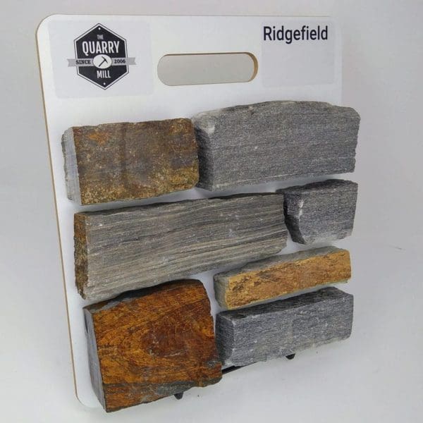 Ridgefield Natural Stone Veneer Sample Board