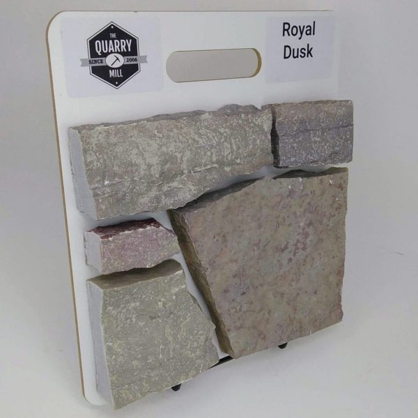 Royal Dusk Natural Stone Veneer Sample Board