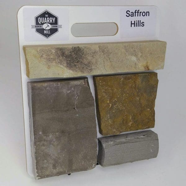 Saffron Hills Natural Stone Veneer Sample Board