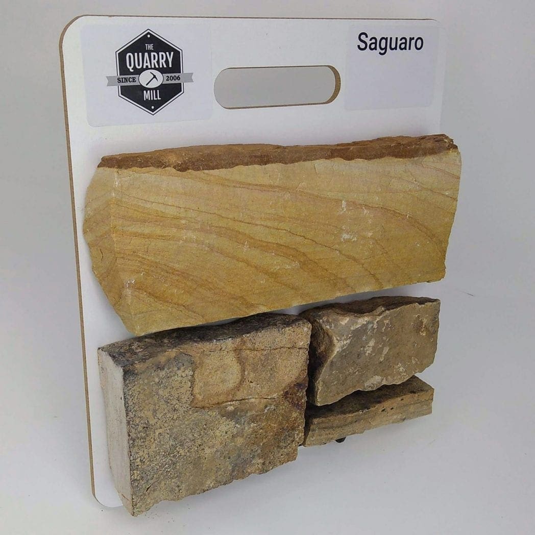 Saguaro Natural Stone Veneer Sample Board