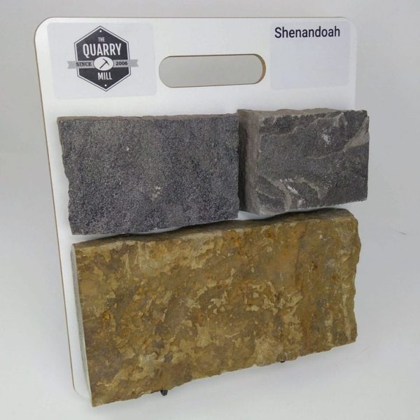 Shenandoah Natural Stone Veneer Sample Board