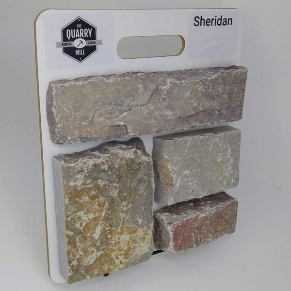 Sheridan Natural Stone Veneer Sample Board