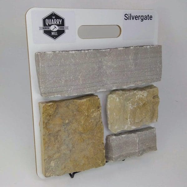 Silvergate Natural Stone Veneer Sample Board