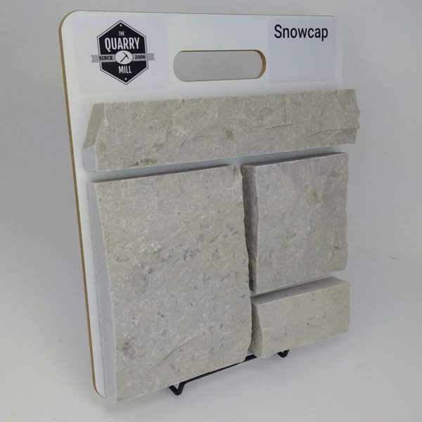 Snowcap Natural Stone Veneer Sample Board