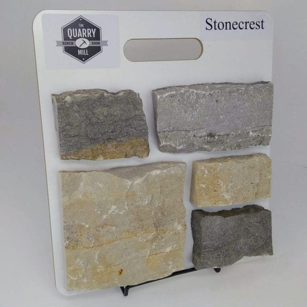 Stonecrest Natural Stone Veneer Sample Board