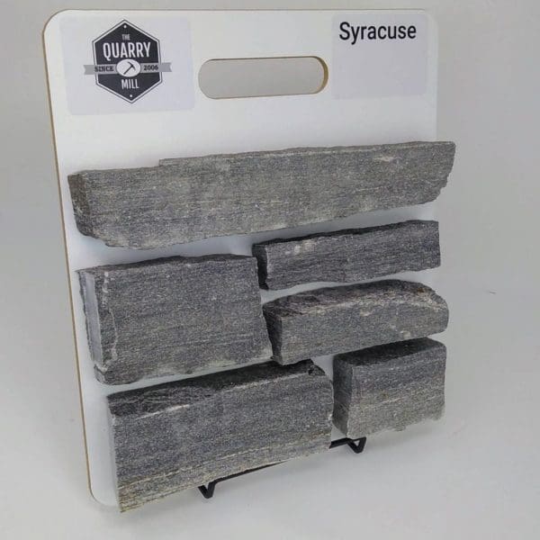 Syracuse Natural Stone Veneer Sample Board