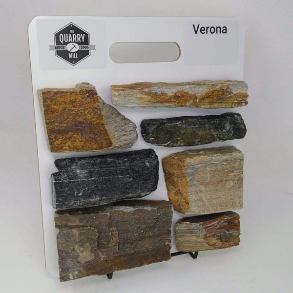 Verona Natural Stone Veneer Sample Board