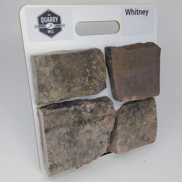 Whitney Natural Stone Veneer Sample Board