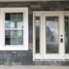 Edmonton Real Stone Veneer Entryway