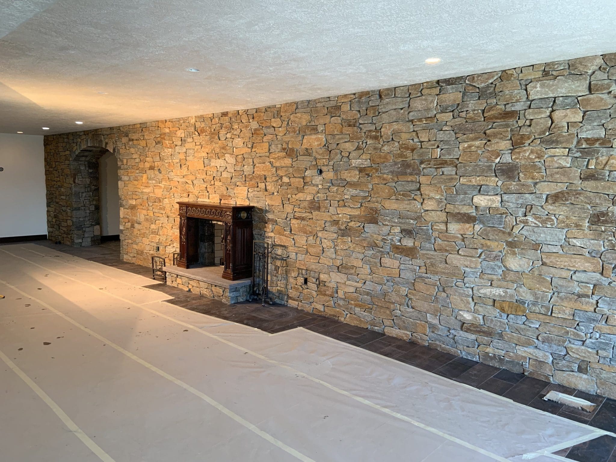 Helmsdale Natural Stone Veneer Interior Wall