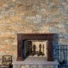 Helmsdale Real Stone Veneer Fireplace