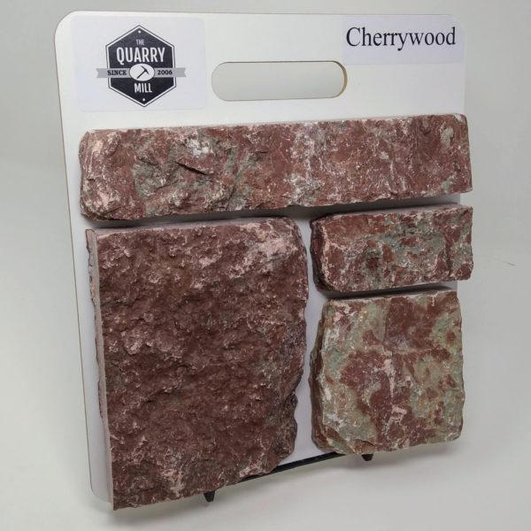Cherrywood Natural Stone Veneer Sample Board
