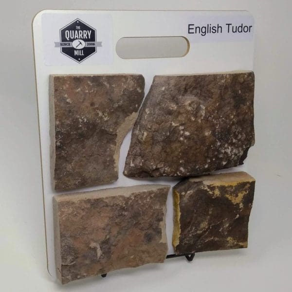 English Tudor Natural Stone Veneer Sample Board
