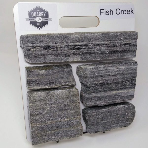 Fish Creek Natural Stone Veneer Sample Board