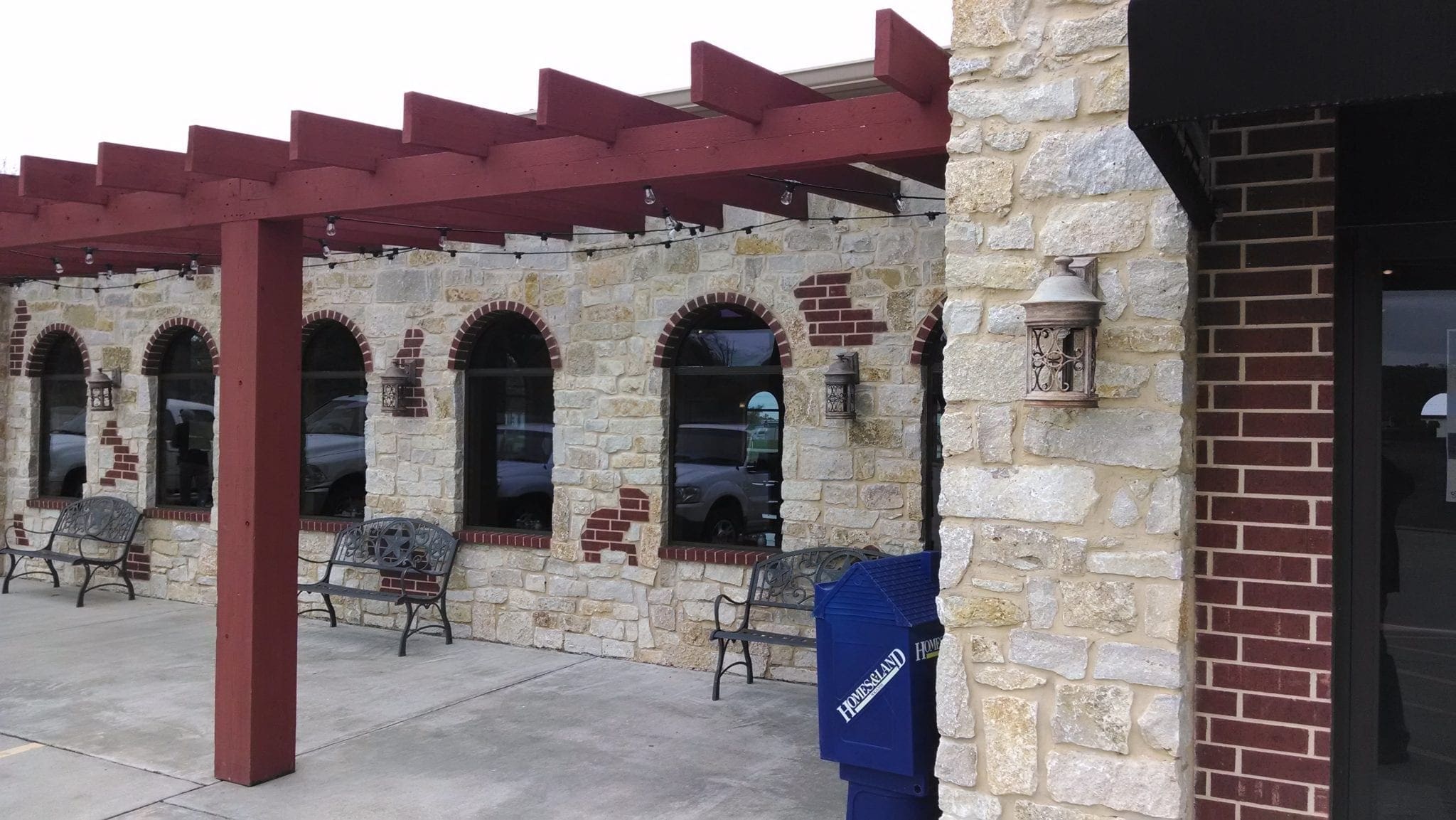 Madison Real Stone Veneer Commercial Exterior