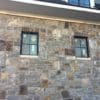 exterior siding with natural thin stone veneer