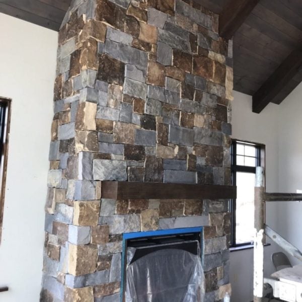 Glacier Ridge Rocky Mountain Quartzite Thin Stone Veneer | Quarry Mill