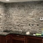 Moonlight Natural Stone Veneer Drystack Interior Wall