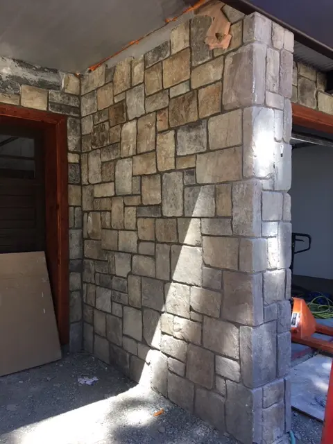 Palmetto Thin Stone Home Exterior Wall