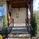 Tuscan Antique Tumbled Natural Stone Veneer Entrance