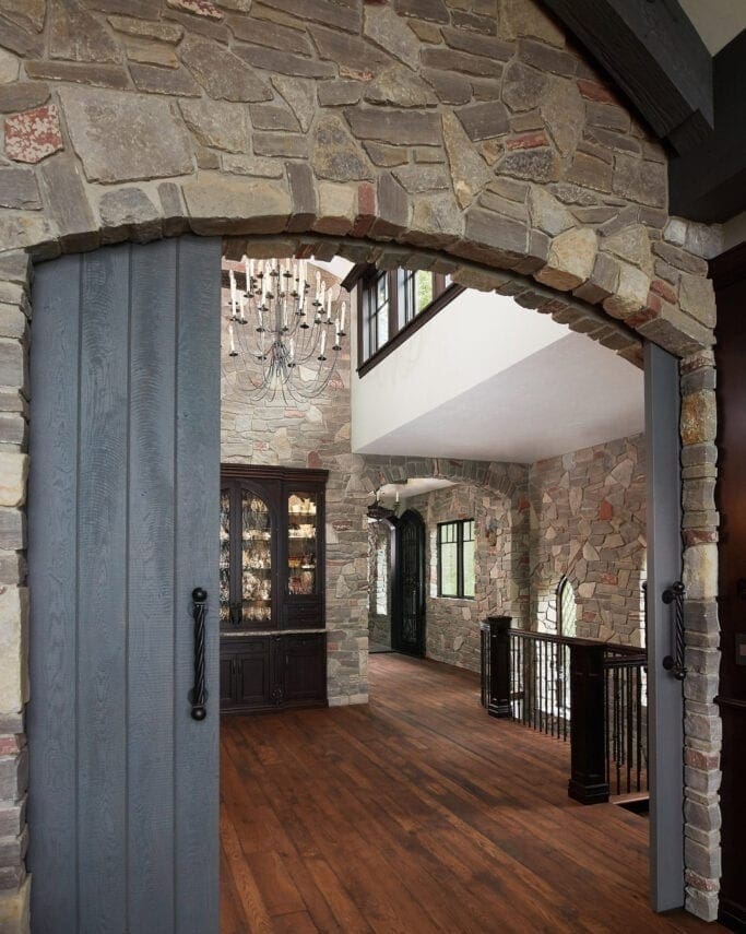 Brookhaven Real Thin Stone Veneer Commercial Interior