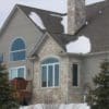 Back View of Home with Chilton Real Stone Veneer Accent Wall