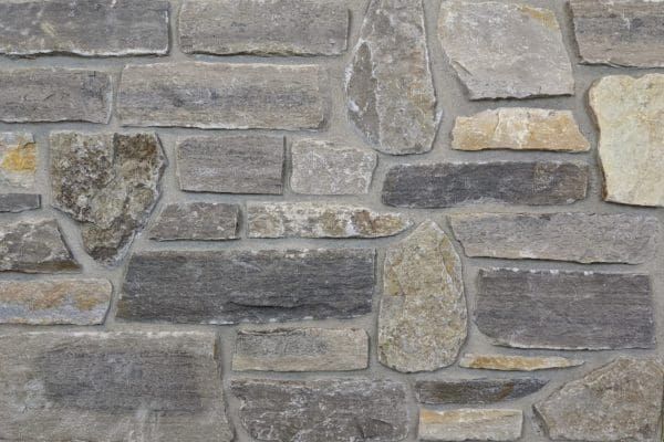 Cottage Grove Natural Thin Stone Veneer Mock-Up