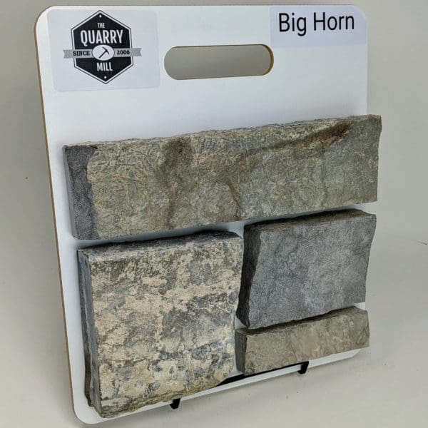 Big Horn Natural Stone Veneer Sample Board
