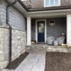 Front Entrance with Big Horn Real Stone Veneer