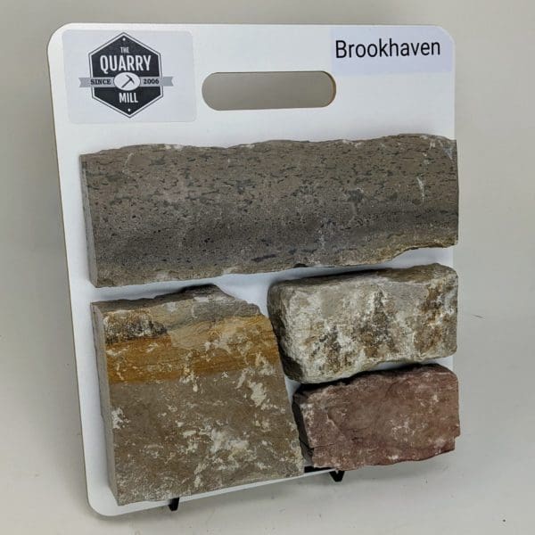 Brookhaven Thin Stone Veneer Sample Board